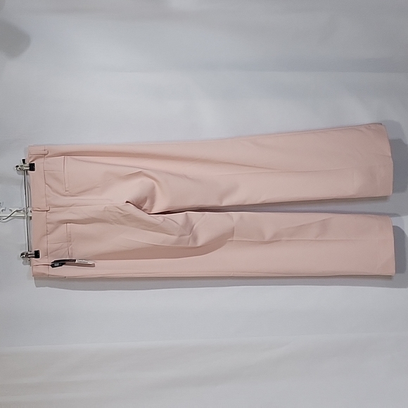 NWT Tahari Pink Wide Leg Trouser Puddle Palazzo Pants - Picture 8 of 11